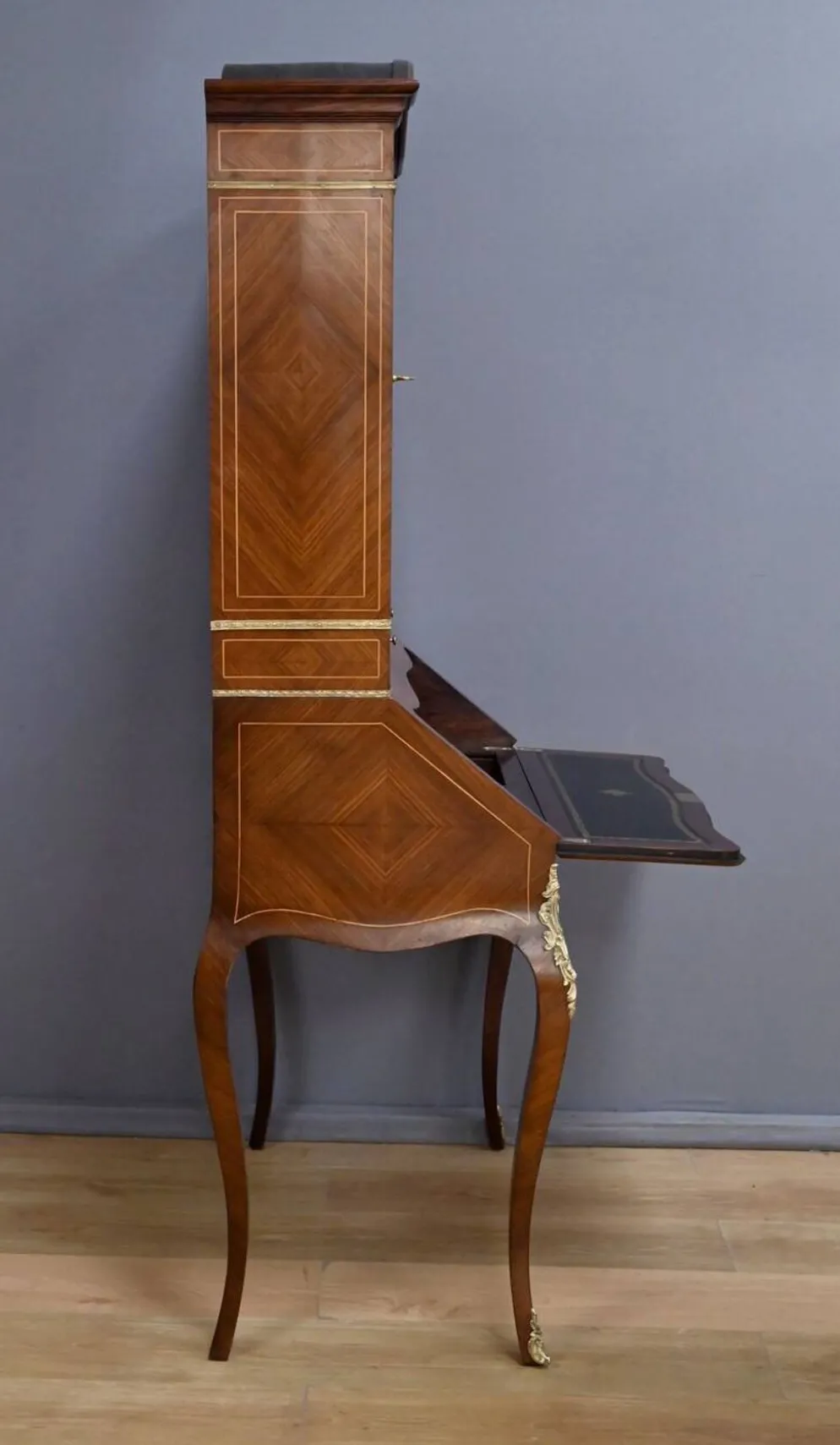 Bureau scriban en palissandre, époque Napoléon III – 2ème partie XIXe