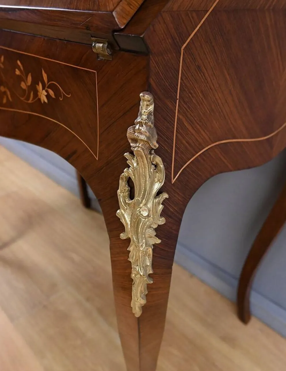 Bureau scriban en palissandre, époque Napoléon III – 2ème partie XIXe