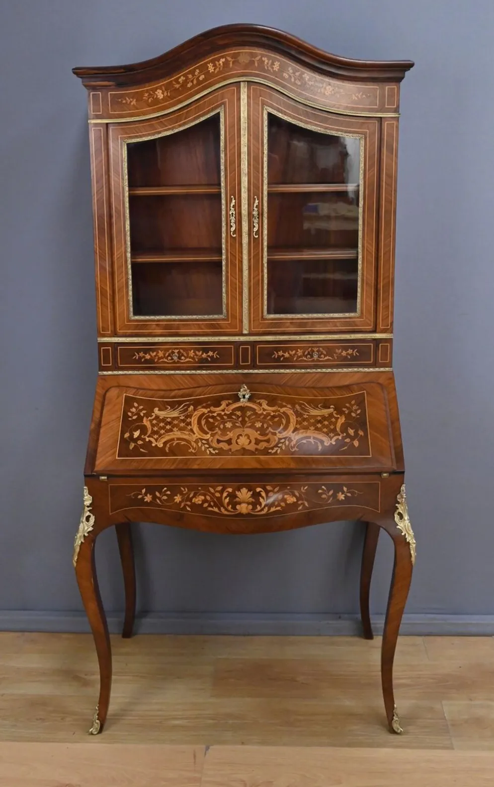 Bureau scriban en palissandre, époque Napoléon III – 2ème partie XIXe