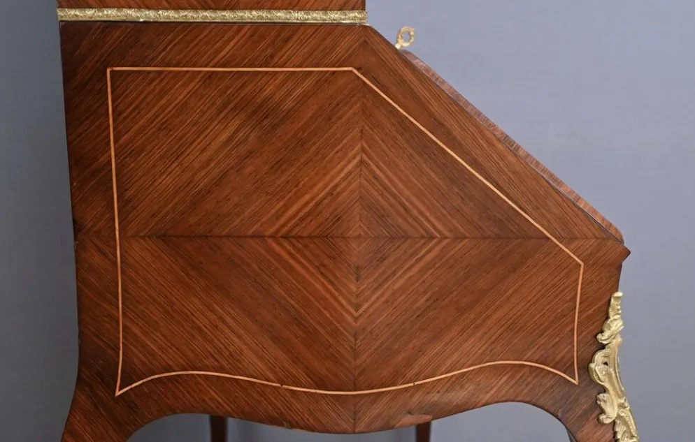 Bureau scriban en palissandre, époque Napoléon III – 2ème partie XIXe
