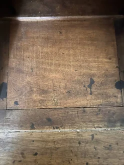 Bureau scriban patiné