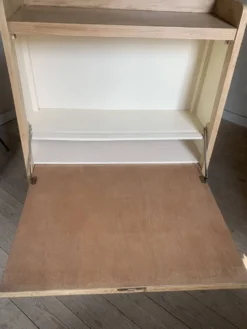 Bureau secrétaire bibliothèque vintage pyramidale