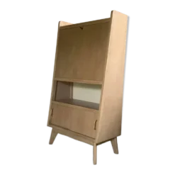 Bureau secrétaire bibliothèque vintage pyramidale