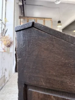 Bureau secrétaire chêne art populaire XIXème