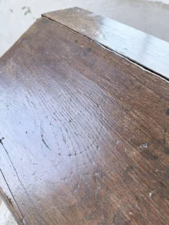 Bureau secrétaire chêne art populaire XIXème