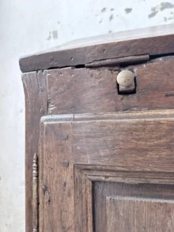 Bureau secrétaire chêne art populaire XIXème