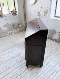 Bureau secrétaire chêne art populaire XIXème