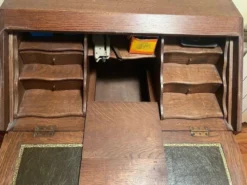 Bureau secrétaire en chêne