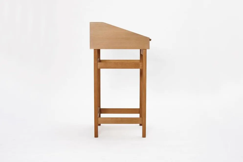 Bureau secrétaire en chêne, Danemark années 1960.