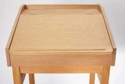 Bureau secrétaire en chêne, Danemark années 1960.