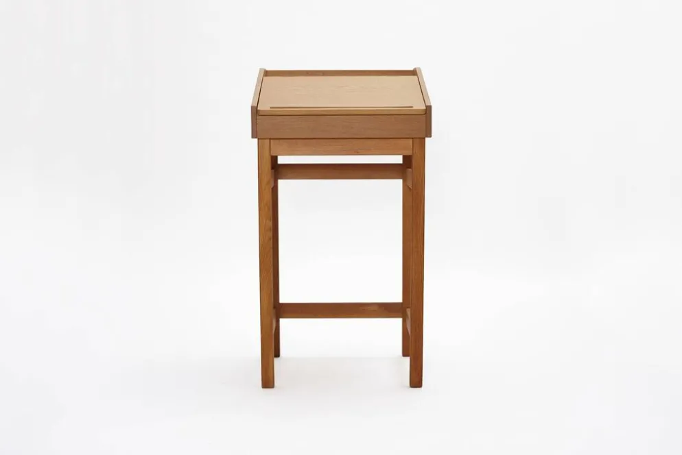 Bureau secrétaire en chêne, Danemark années 1960.