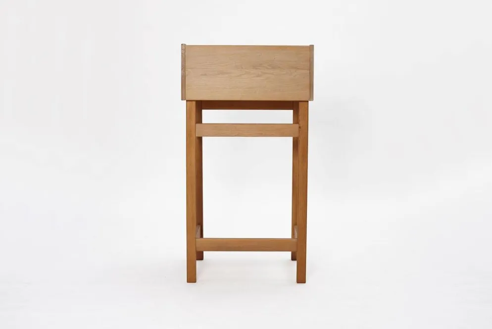 Bureau secrétaire en chêne, Danemark années 1960.