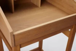 Bureau secrétaire en chêne, Danemark années 1960.