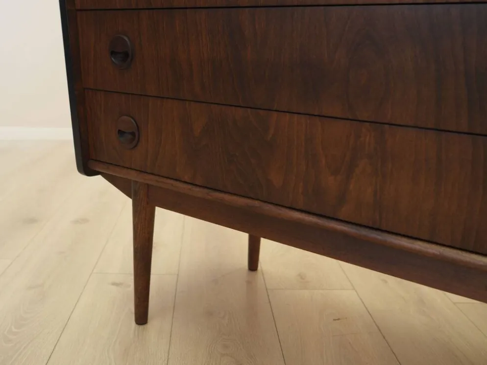 Bureau secrétaire en noyer des années 1960, Danemark avec tiroirs