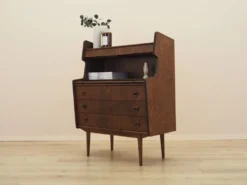 Bureau secrétaire en noyer des années 1960, Danemark avec tiroirs