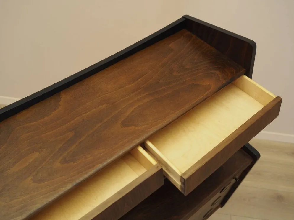 Bureau secrétaire en noyer des années 1960, Danemark avec tiroirs
