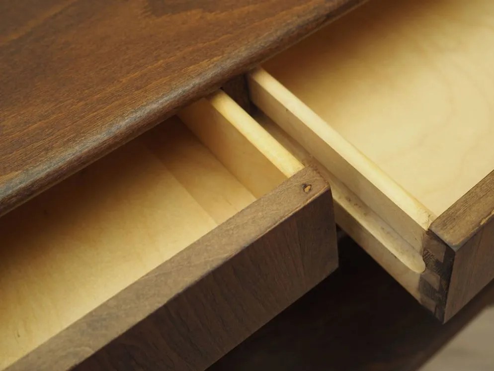 Bureau secrétaire en noyer des années 1960, Danemark avec tiroirs