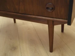 Bureau secrétaire en noyer des années 1960, Danemark avec tiroirs