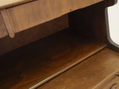 Bureau secrétaire en noyer des années 1960, Danemark avec tiroirs