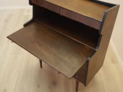 Bureau secrétaire en noyer des années 1960, Danemark avec tiroirs