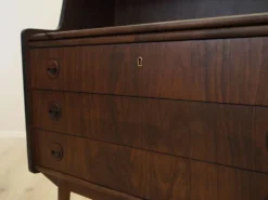 Bureau secrétaire en noyer des années 1960, Danemark avec tiroirs
