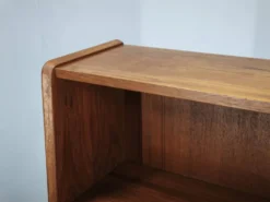 Bureau secrétaire en teck danois moderne avec tiroirs, années 1960