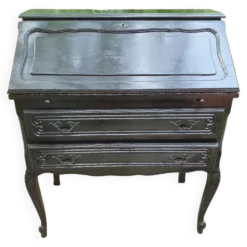 Bureau secrétaire Louis XV noir