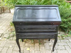 Bureau secrétaire Louis XV noir