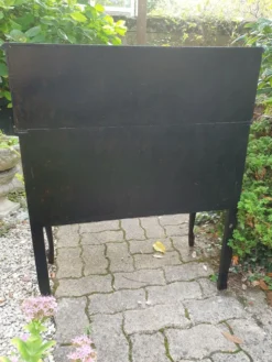 Bureau secrétaire Louis XV noir