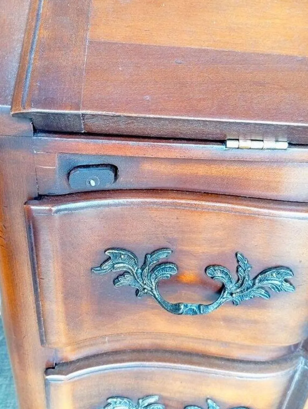 Bureau secrétaire style Louis xv