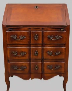 Bureau secrétaire style Louis xv