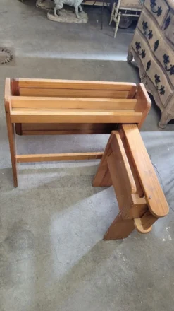 Bureau à système pliant pour enfant , vintage 1970