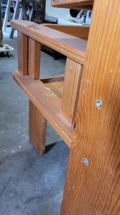 Bureau à système pliant pour enfant , vintage 1970