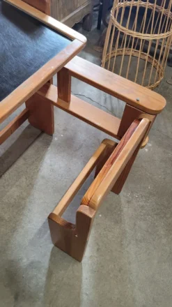Bureau à système pliant pour enfant , vintage 1970