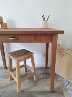 Bureau / Table d'appoint de ferme style campagne