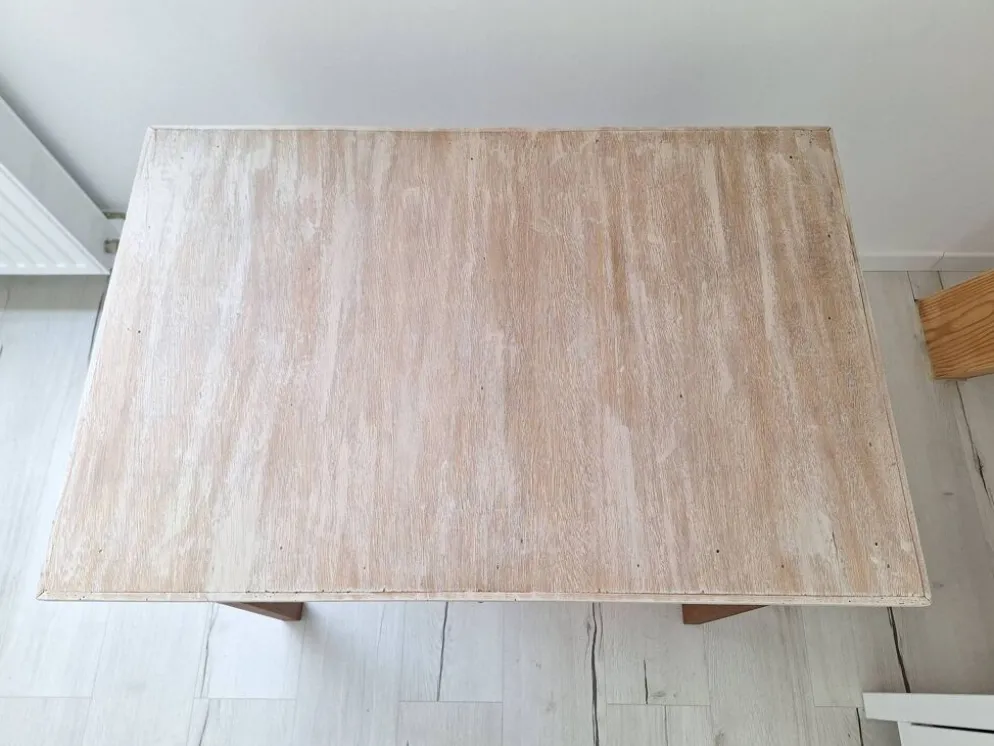 Bureau / Table d'appoint en bois de ferme style campagne