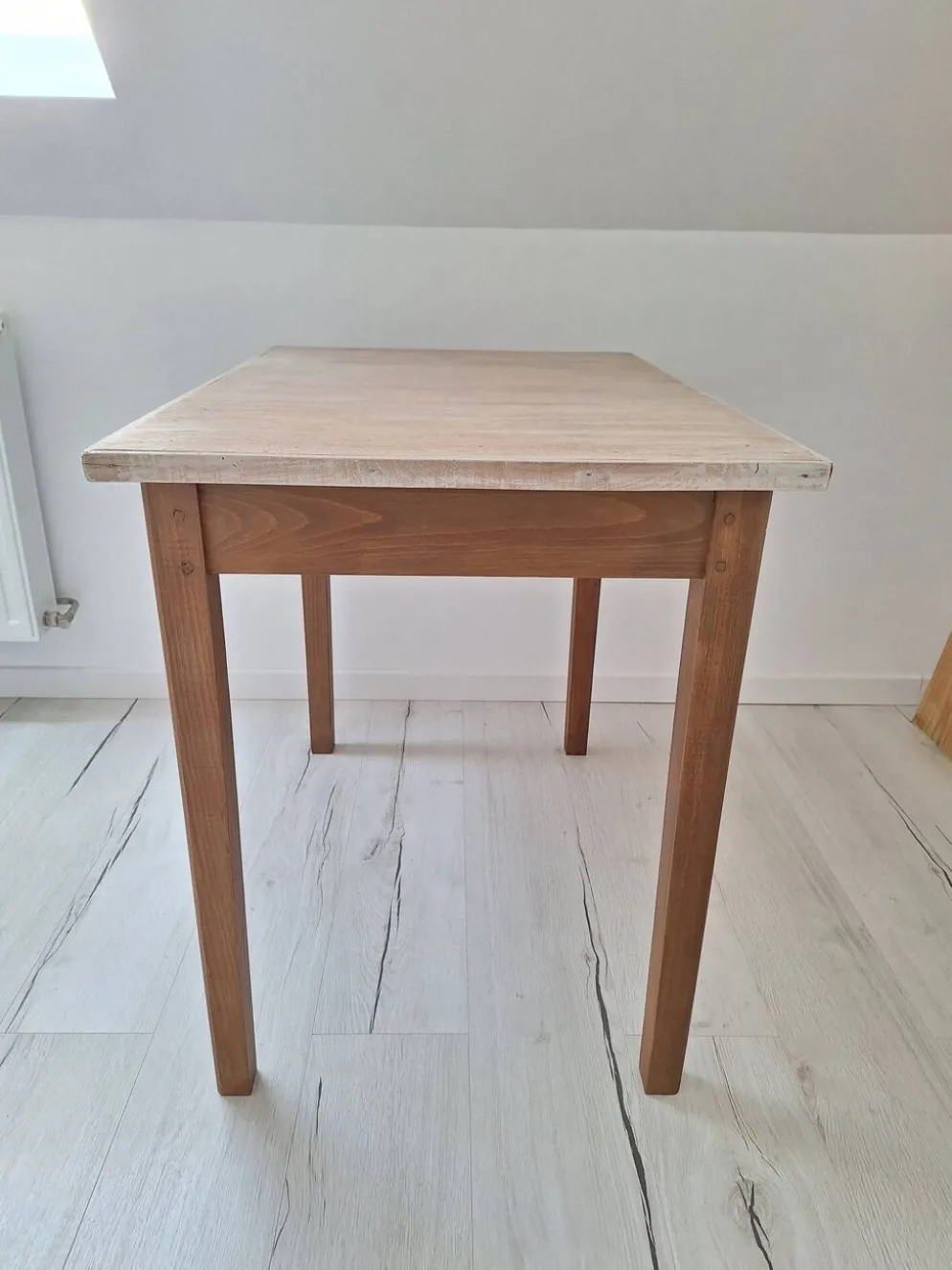 Bureau / Table d'appoint en bois de ferme style campagne