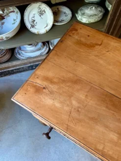 Bureau, table d'appoint 1 tiroir en bois clair