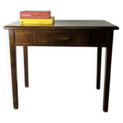 Bureau, table d'écriture en chêne vintage 'Abbess', années 1950-60