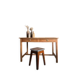 Bureau / table-à-manger en chêne des années 50 (rénovée)