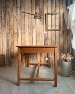 Bureau / table-à-manger en chêne des années 50 (rénovée)