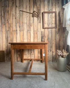 Bureau / table-à-manger en chêne des années 50 (rénovée)