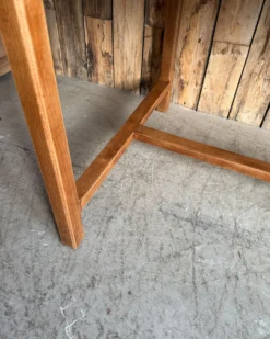 Bureau / table-à-manger en chêne des années 50 (rénovée)