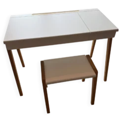 Bureau + tabouret blanc Œuf NYC