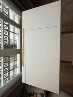 Bureau + tabouret blanc Œuf NYC