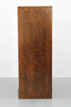 Bureau à tambour en bois des années 1950