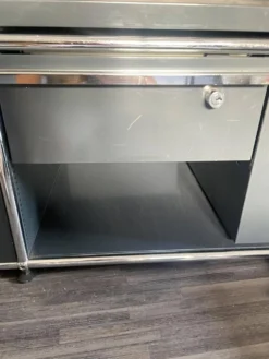 Bureau USM Haller – Gris Anthracite – Configuration complète - à Bordeaux