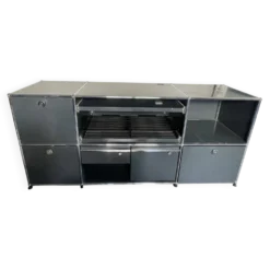 Bureau USM Haller – Gris Anthracite – Configuration complète - à Bordeaux