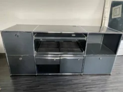 Bureau USM Haller – Gris Anthracite – Configuration complète - à Bordeaux