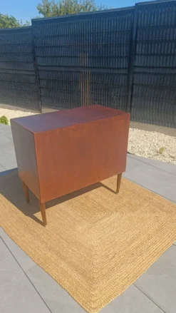 Bureau vintage artisanal en bois
